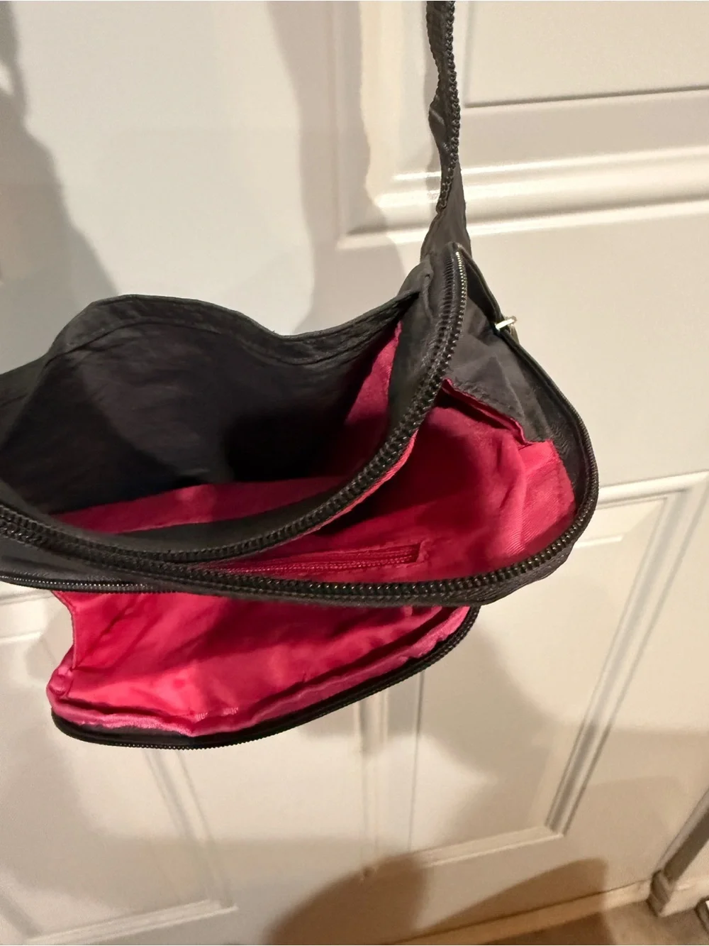 Baggallini Charcoal Gray Crossbody Sling Bag